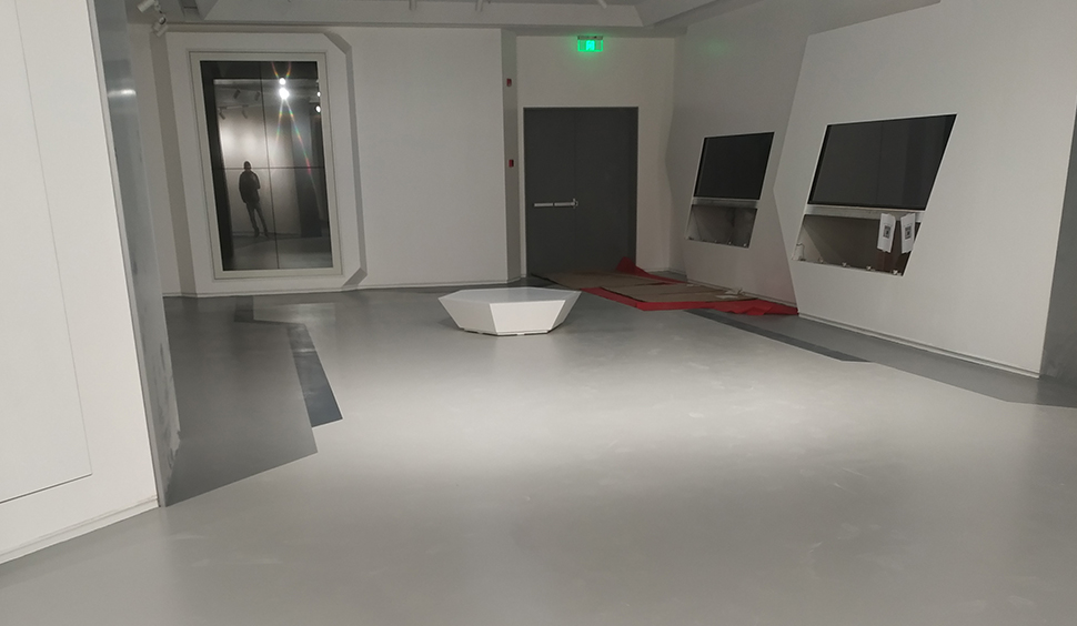 上海化工园区展厅地坪